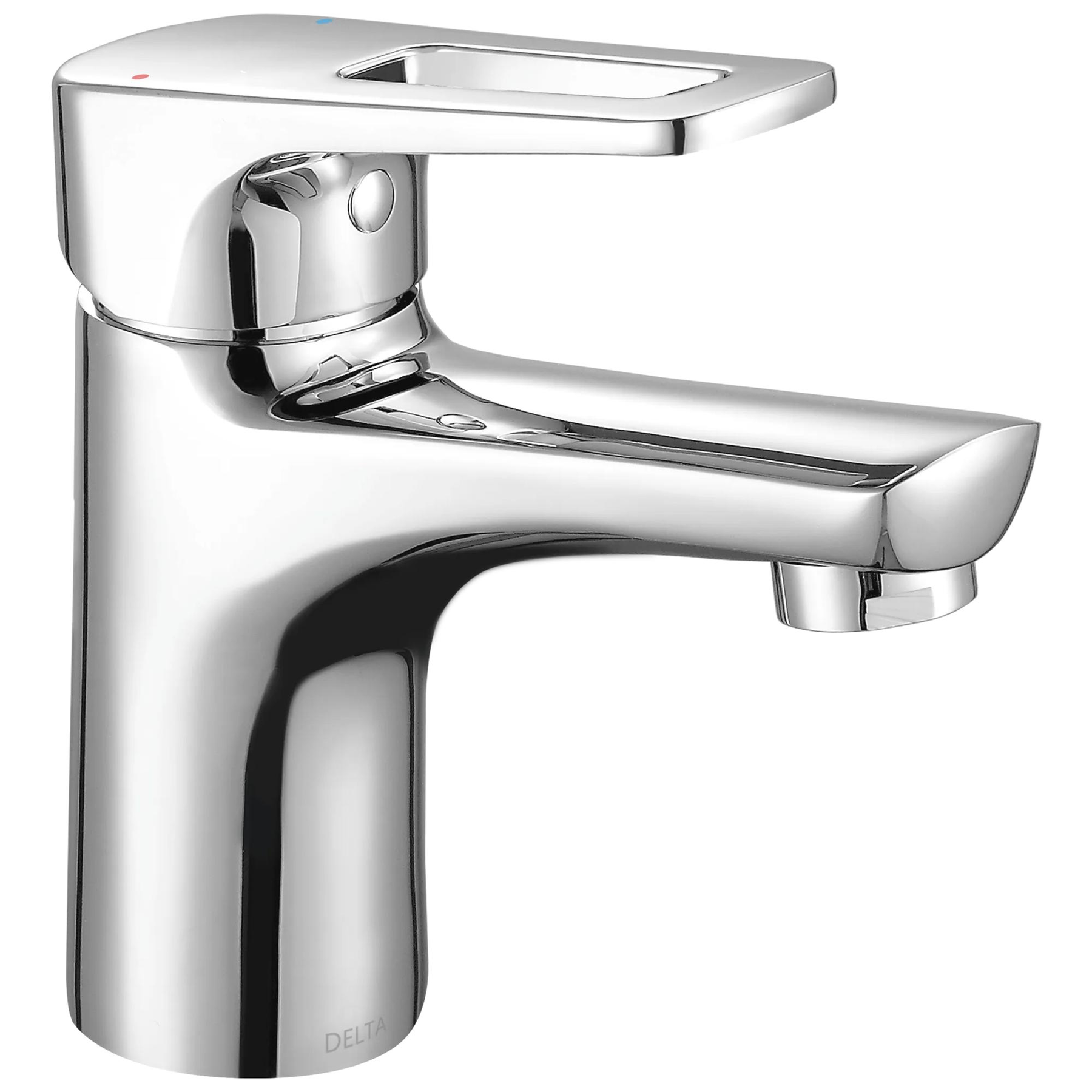 Single Handle Bathroom Faucet - Less Pop-Up