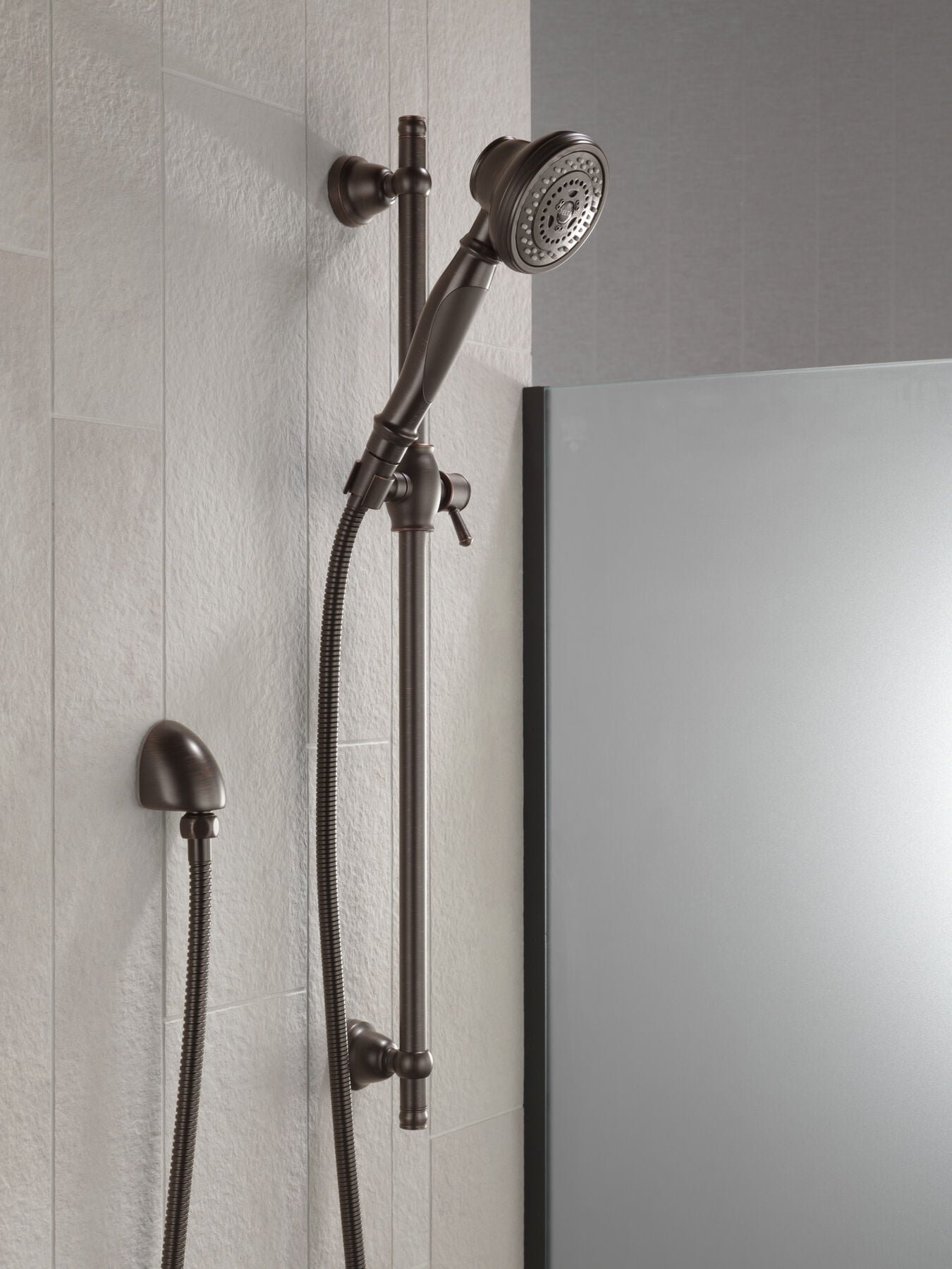 Premium 3-Setting Slide Bar Hand Shower