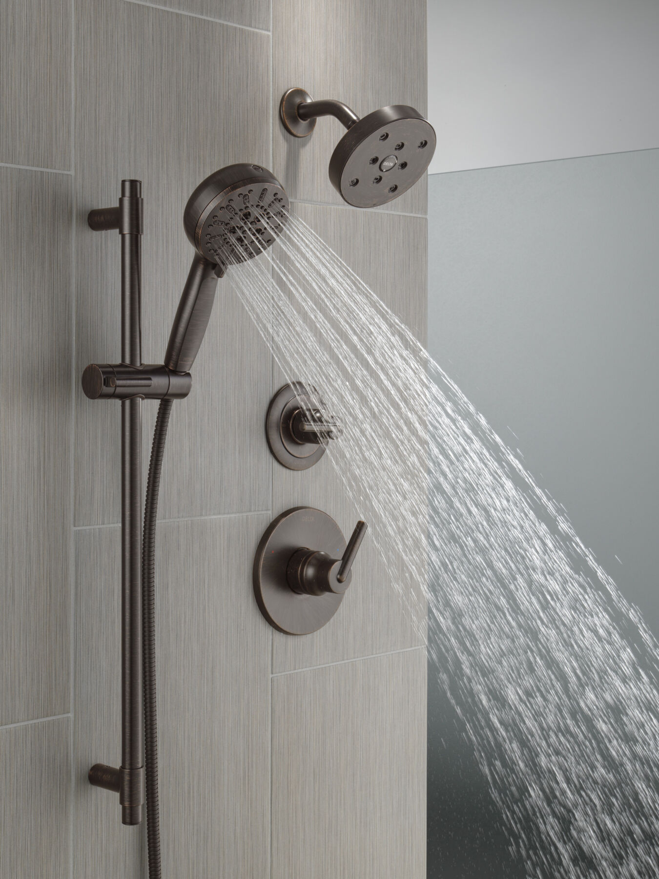 3-Function Custom Shower Bundle with ProClean Hand Shower