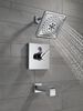 Angular Modern Temp2O&reg; 14 Series Tub & Shower Trim