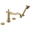 Roman Tub with Hand Shower Trim - Less Handles