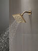 H<sub>2</sub>Okinetic&reg; 5-Setting Angular Modern Raincan Shower Head