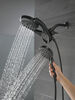 HydroRain&reg; 4-Setting Two-in-One Shower Head