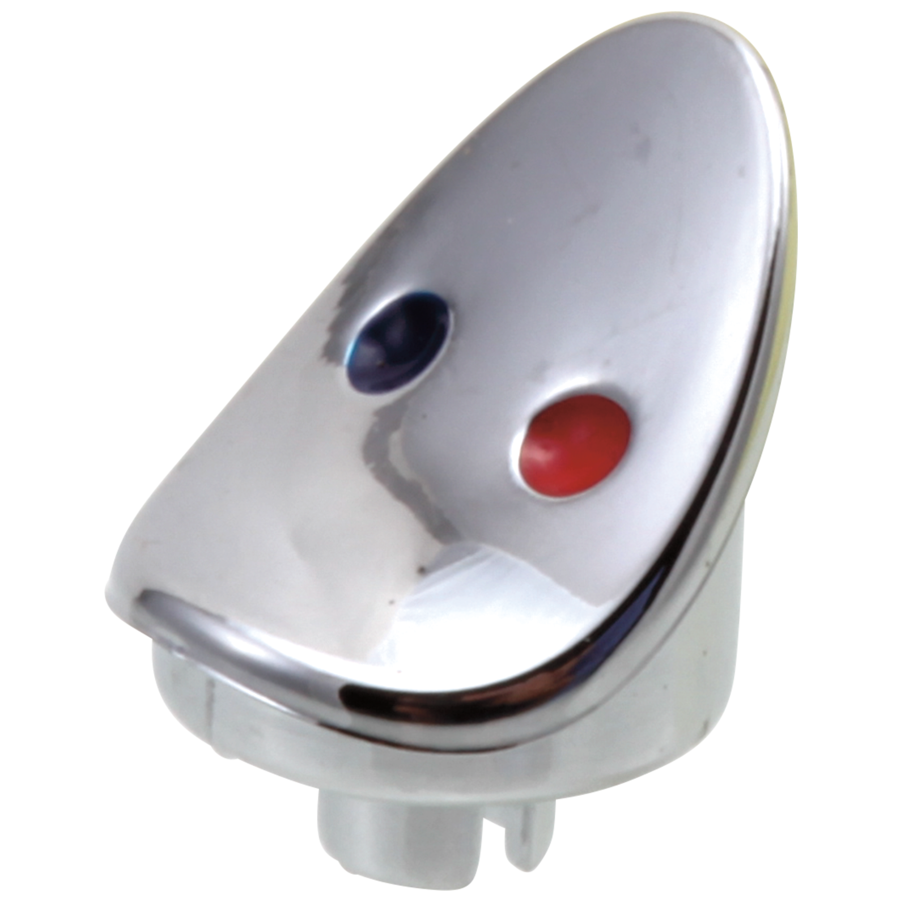 Button - Hot / Cold Indicator - Finished in Chrome RP50786 | Delta