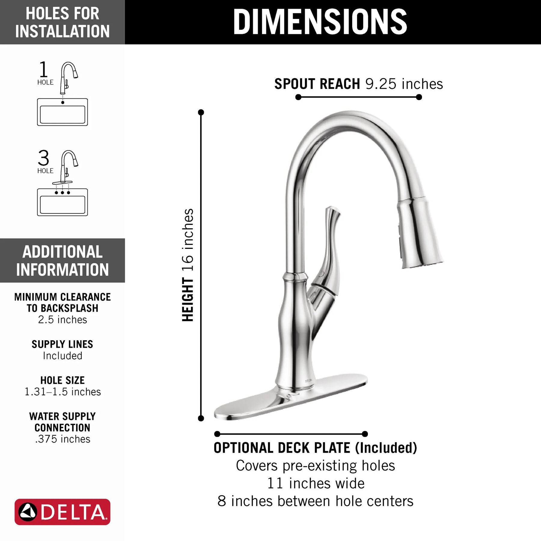 Pull-Down Kitchen Faucet (Recertified)