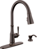 Pull-Down Kitchen Faucet w/Soap (Recertified)