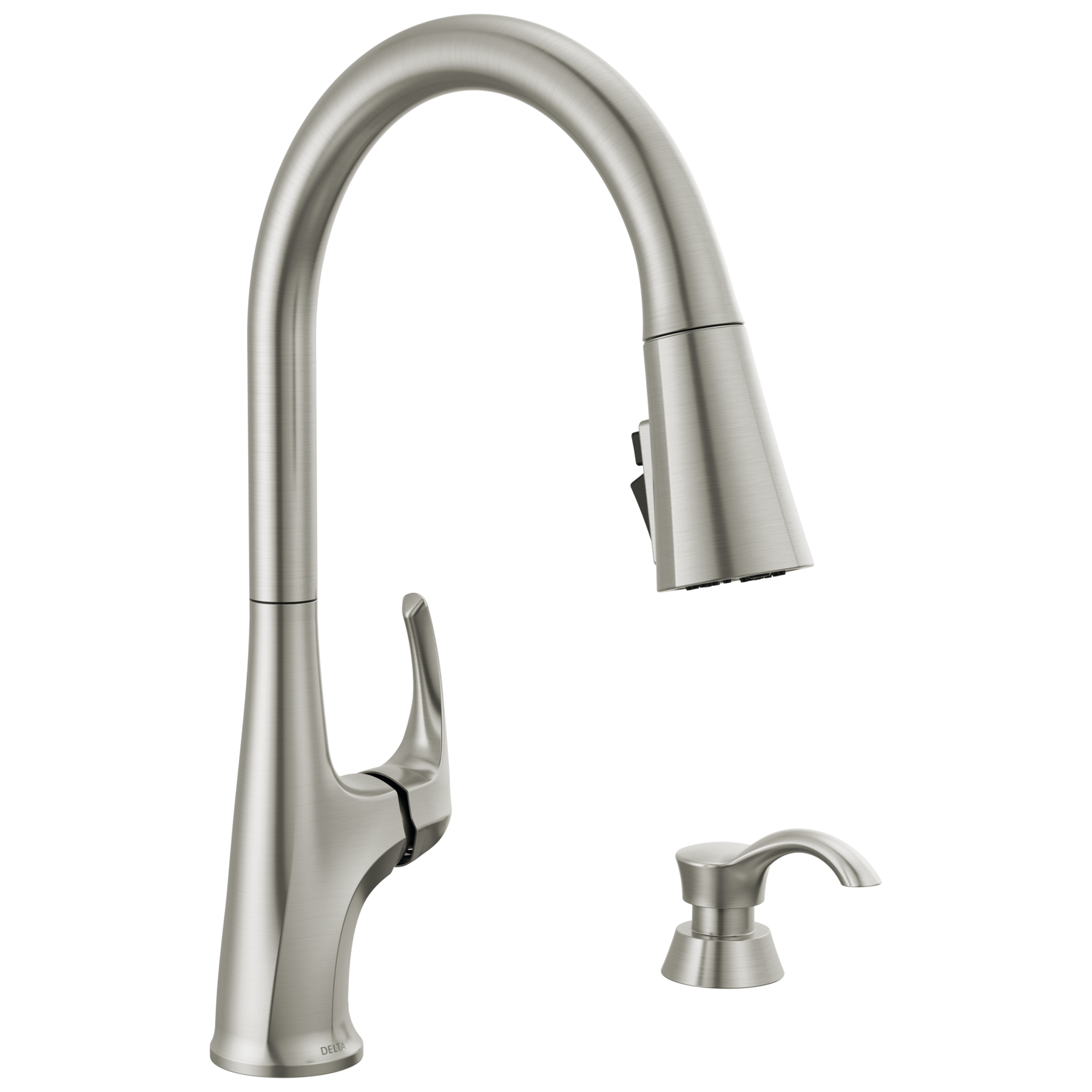 Pull-Down Kitchen Faucet w/Soap Disp (Recertified)
