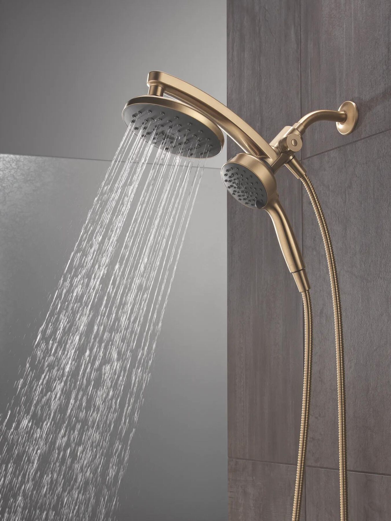 PivotPro&trade; 3-in-1 Combination Shower with TouchClean&reg; Spray Face