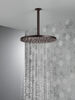 Single-Setting Metal Raincan Shower Head (Recertified)