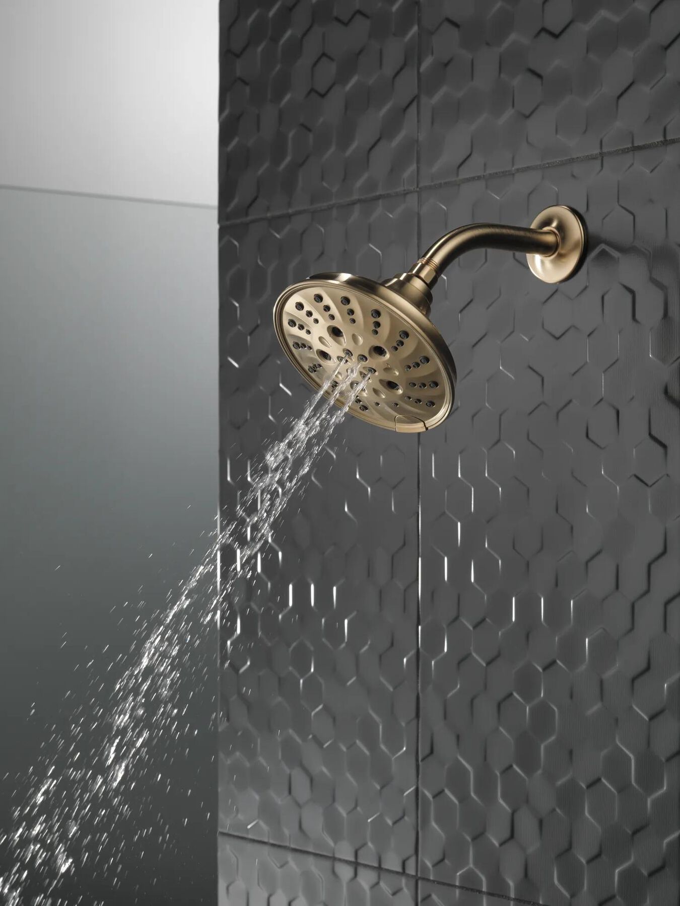 H<sub>2</sub>Okinetic&reg; 5-Setting Traditional Raincan Shower Head