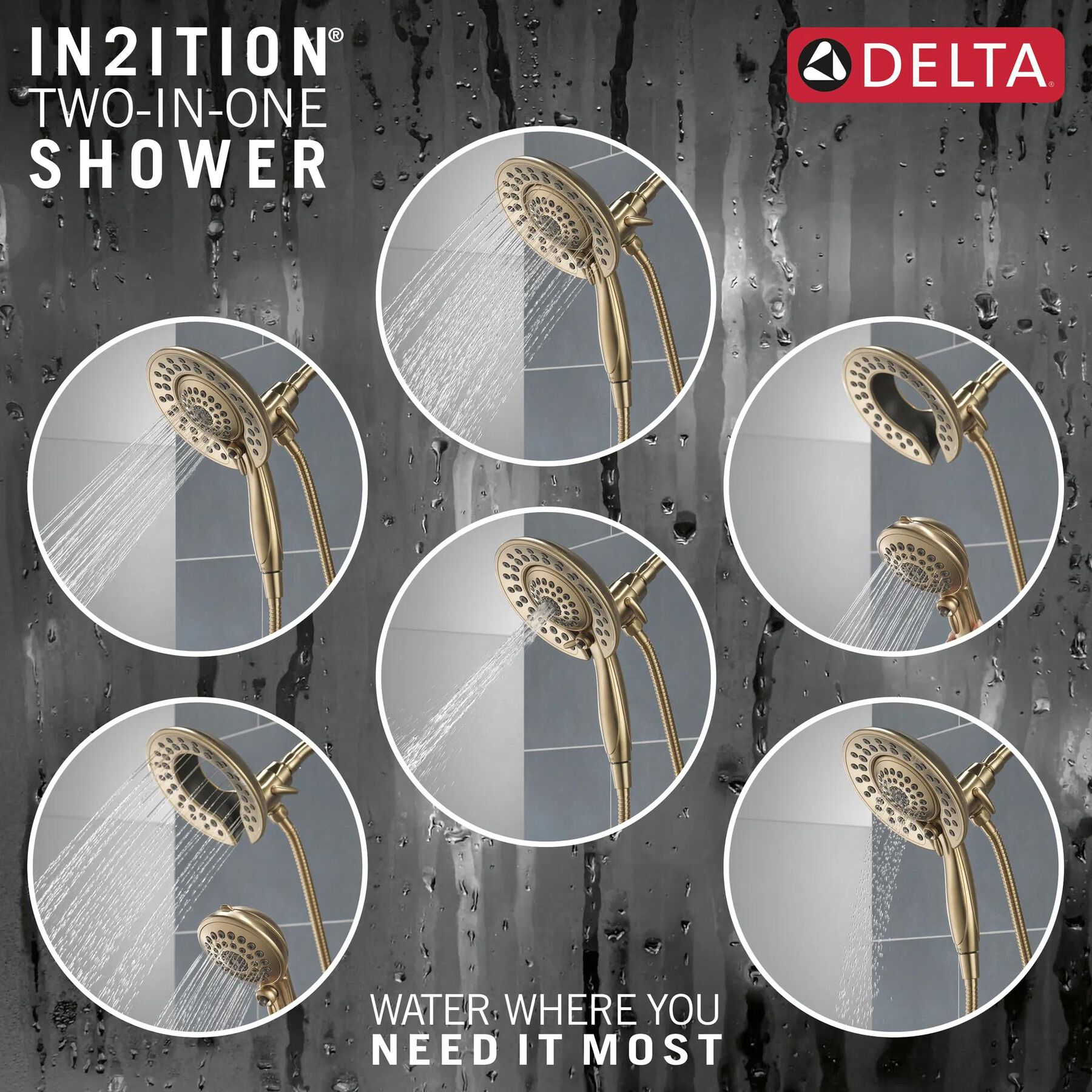 Monitor&reg; 17 Series Tub & Shower Trim with In2ition&reg;