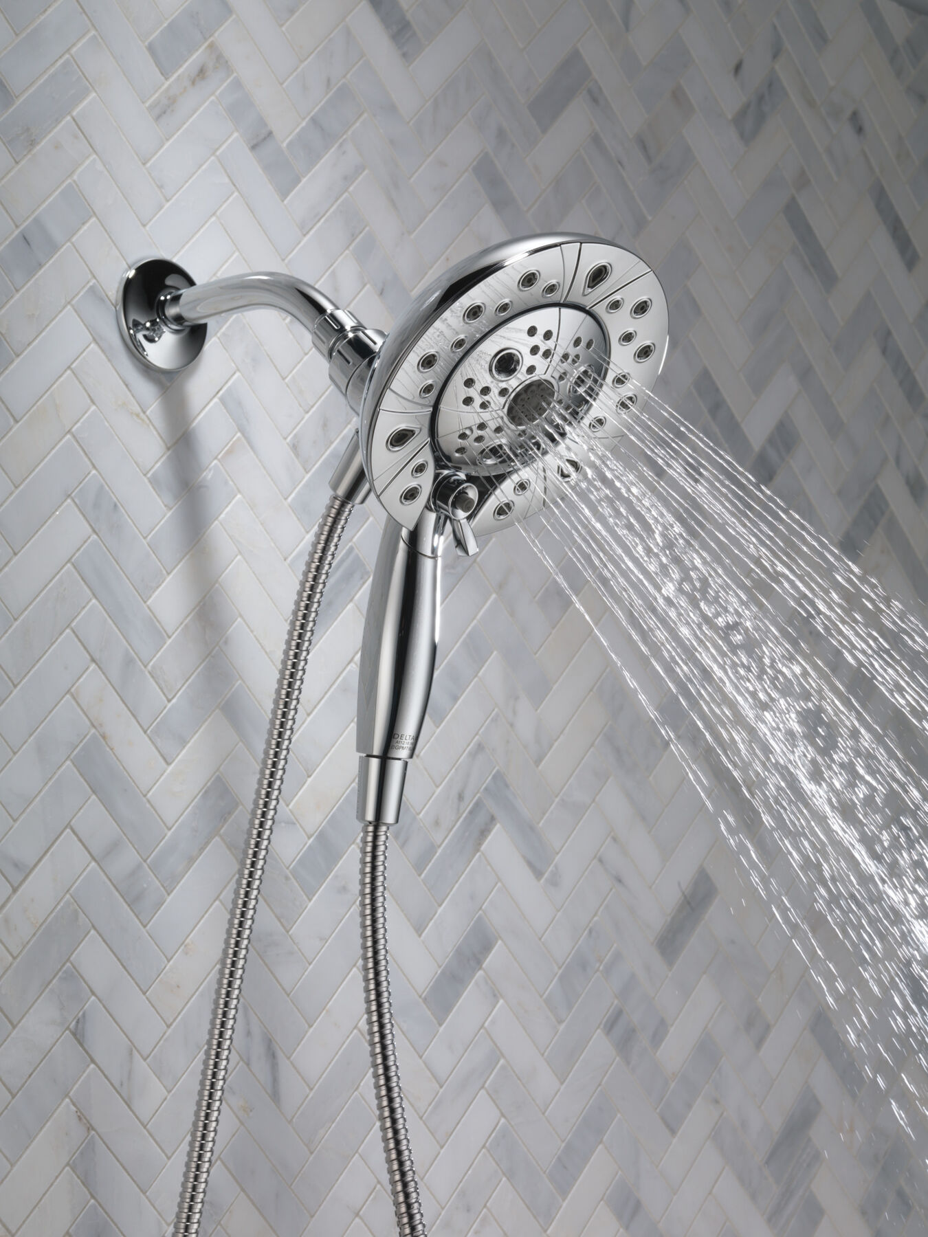 H<sub>2</sub>Okinetic&reg; In2ition&reg; 5-Setting Two-in-One Shower (Recertified)