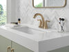 Two Handle Centerset Pull-Down Bathroom Faucet