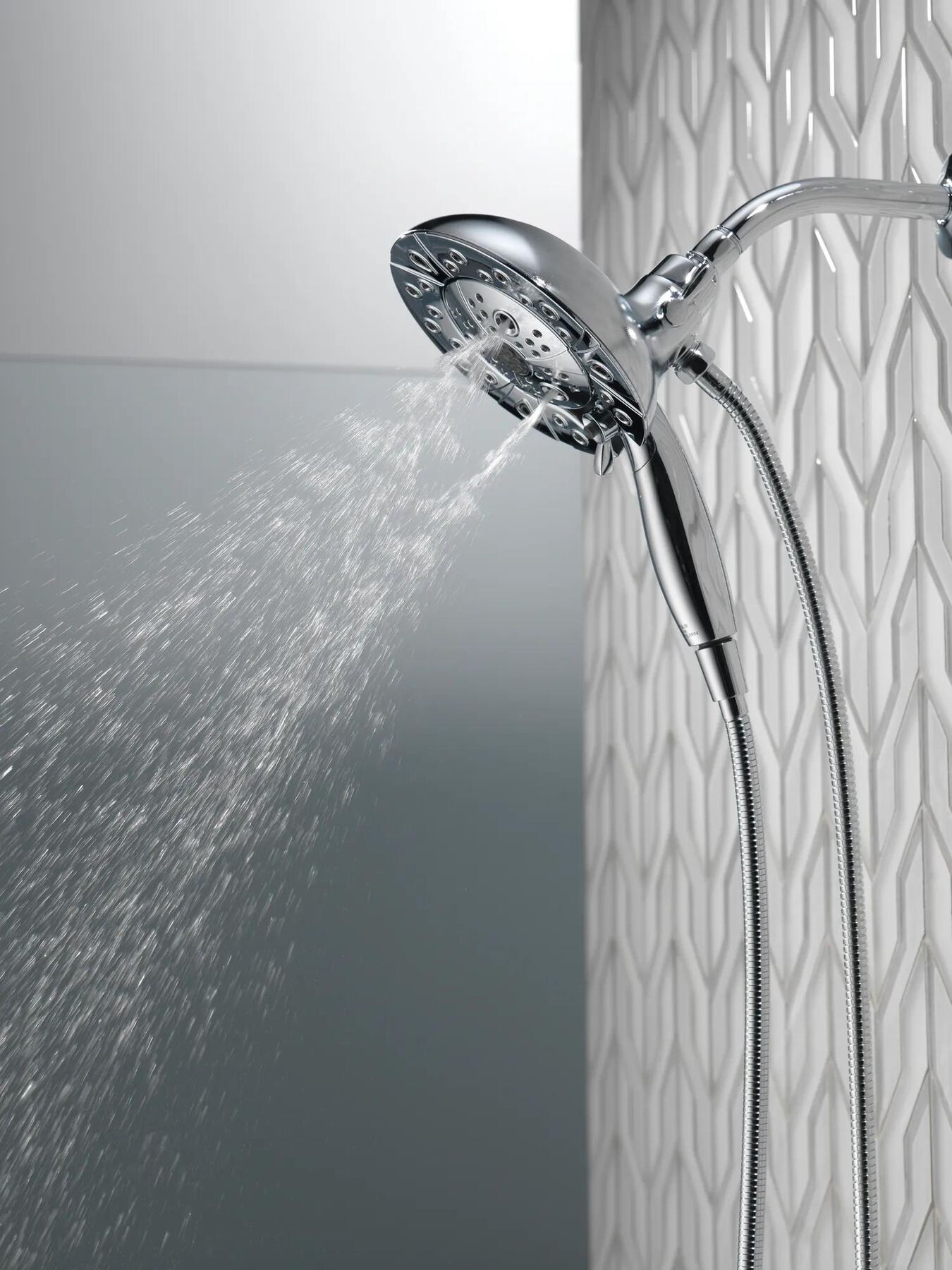 H<sub>2</sub>Okinetic&reg; In2ition&reg; 5-Setting Two-in-One Shower (Recertified)
