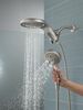HydroRain&reg; H<sub>2</sub>Okinetic&reg; 5-Setting Two-in-One Shower Head