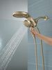 HydroRain&reg; H<sub>2</sub>Okinetic&reg; 5-Setting Two-in-One Shower Head
