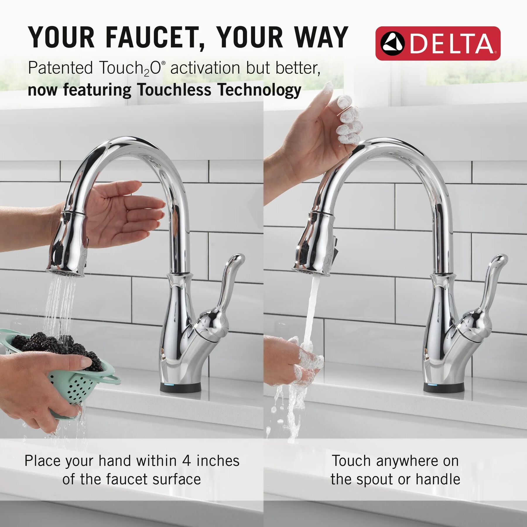 Touch2O&reg; with Touchless&trade; Pull-Down Kitchen with Soap Disp Bundle