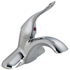 Single Handle Centerset Lavatory Faucet Less Pop-Up