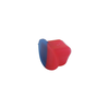 Button - Red & Blue