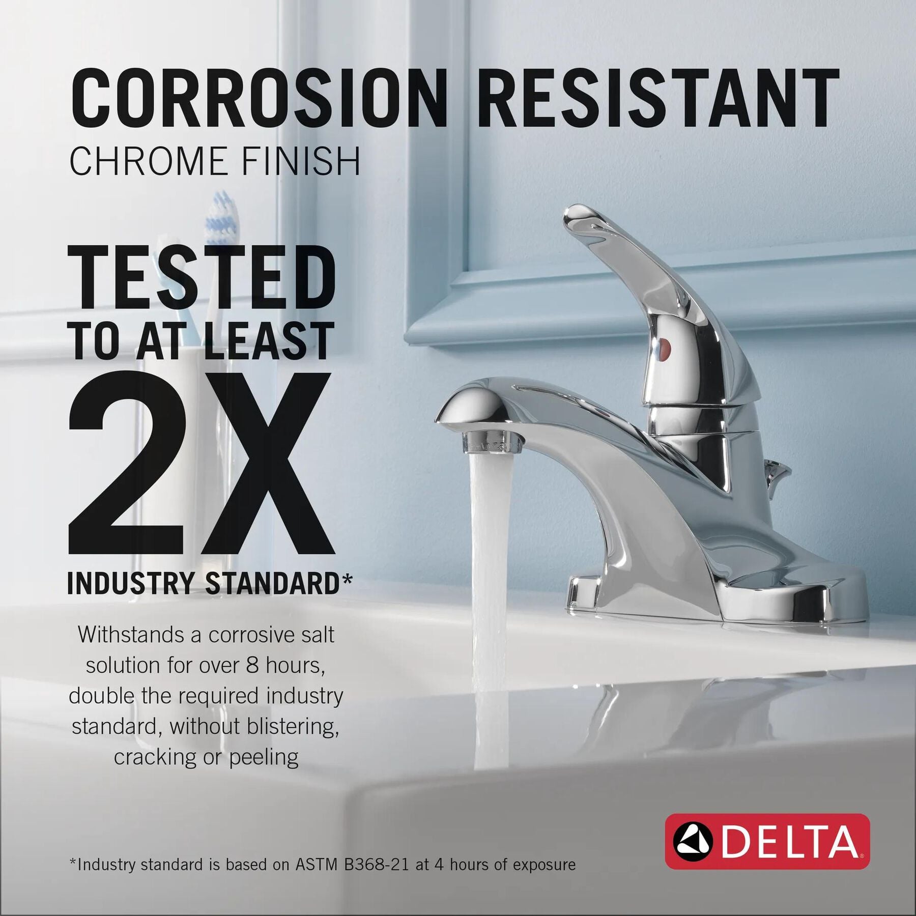 Single Handle Centerset Bathroom Faucet