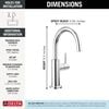 Contemporary Round Beverage Faucet