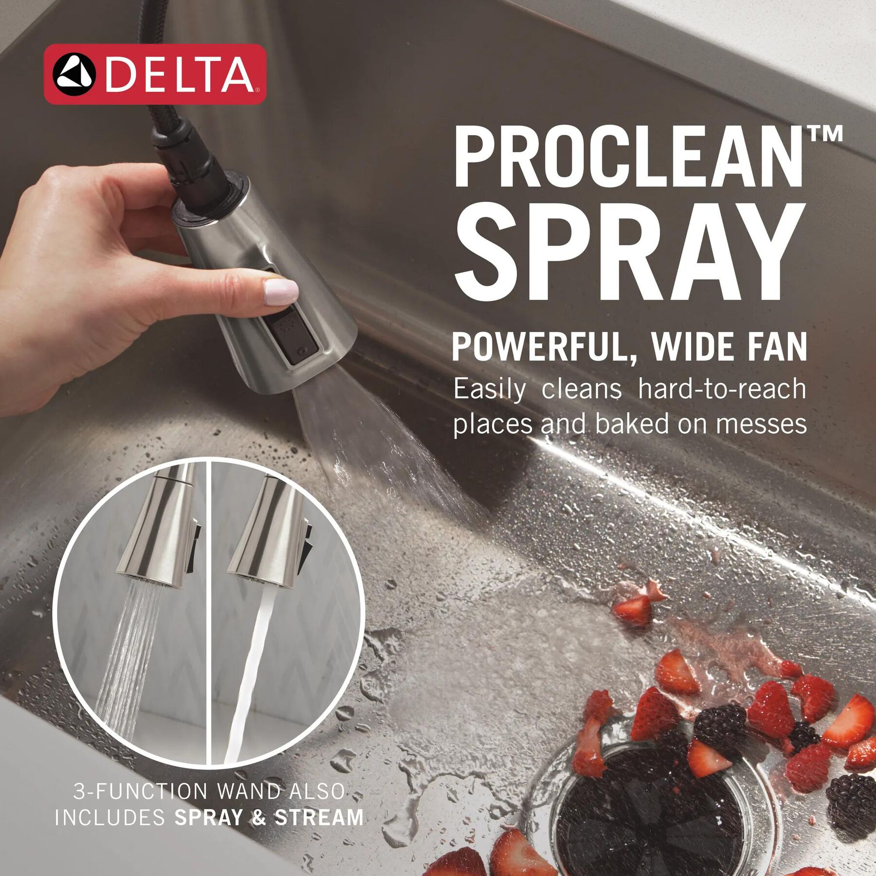 Single Handle Pull-Down Kitchen Faucet