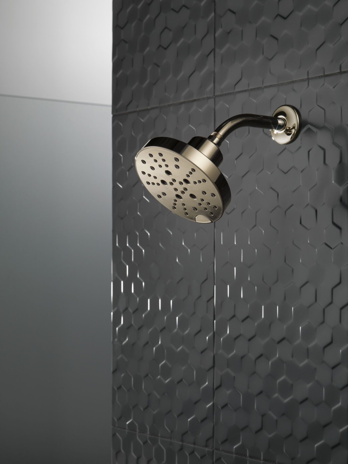 H<sub>2</sub>Okinetic&reg; 5-Setting Contemporary Raincan Shower Head