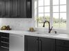 Single Handle Pull-Down Kitchen Faucet with Soap Dispenser