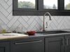 Single Handle Pull-Down Kitchen Faucet with Touch2O&reg; Technology and Soap Dispenser