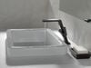 Single Handle Mid-Height Vessel Bathroom Faucet