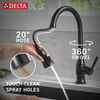 Pull-Down Kitchen Faucet w/Soap (Recertified)