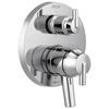 Contemporary Two Handle Monitor&reg; 17 Series Valve Trim with 6-Setting Integrated Diverter