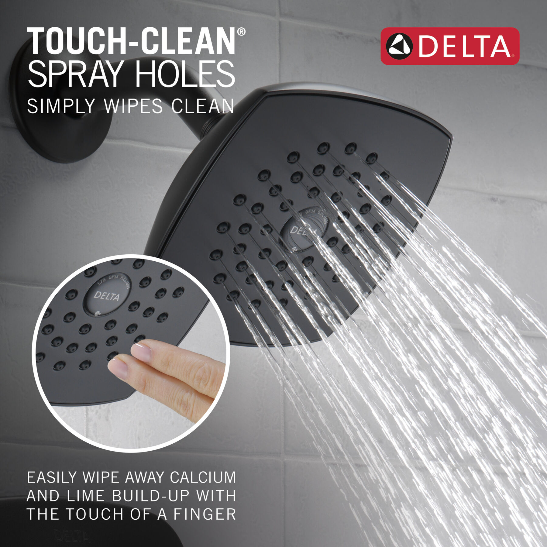 Single-Hole Lavatory Faucet with Shower Trim and Rough Bundle - 14 Series