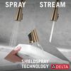 Single Handle Pull-Down Touch<sub>2</sub>O&reg; Technology Kitchen Faucet with Touchless Technology and Soap Dispenser