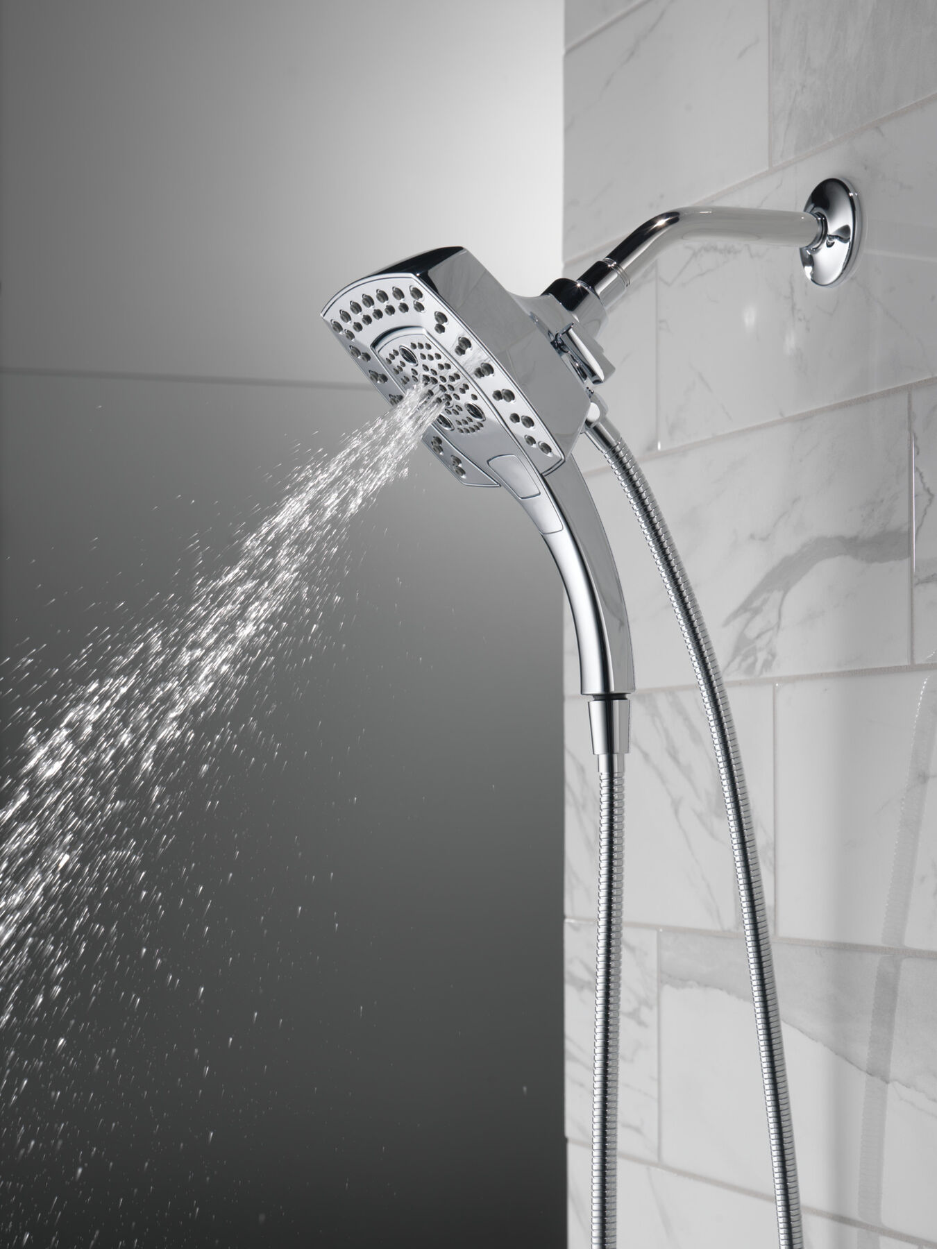 H<sub>2</sub>Okinetic&reg; In2ition&reg; 5-Setting Two-in-One Shower (Recertified)