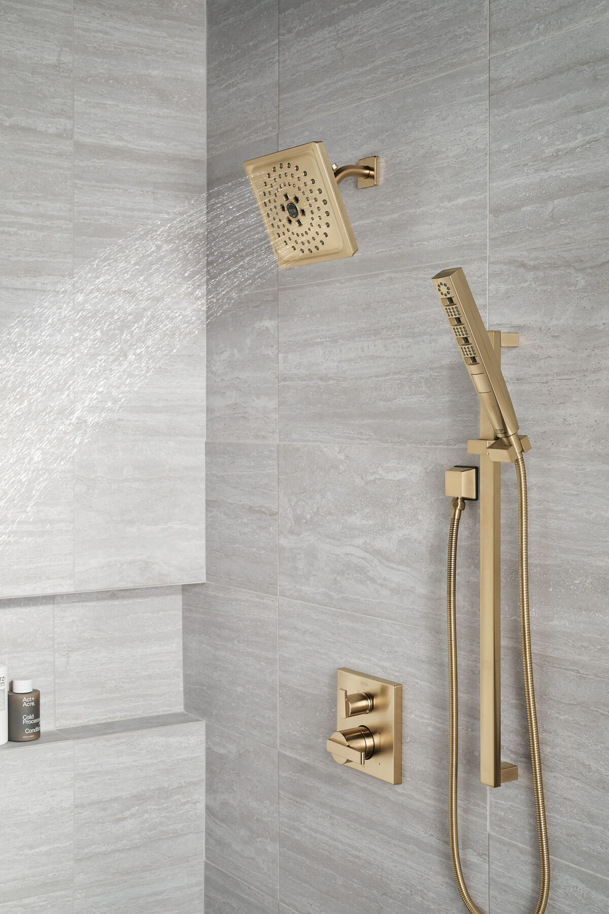 H<sub>2</sub>Okinetic&reg; Hand Shower 1.75 GPM w/Slide Bar 4S