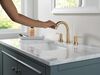 Two Handle Widespread Pull Down Bathroom Faucet