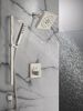 Angular Modern Push-Button Shower