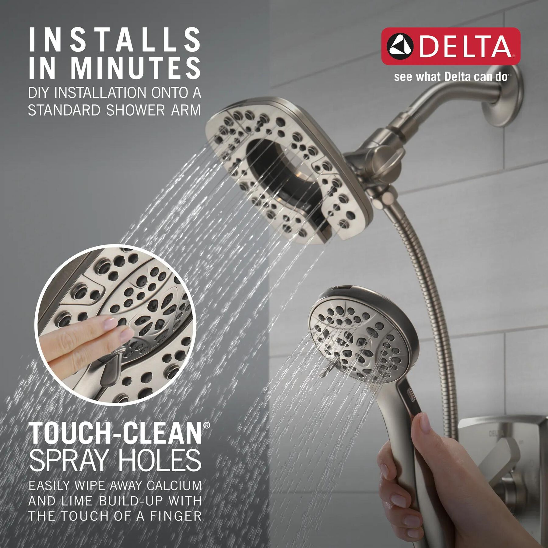 In2ition&reg; HSSH 1.75 GPM 4-Setting (Recertified)