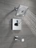 Angular Modern Temp2O&reg; 14 Series Tub & Shower Trim