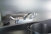 Two Handle 8 In Cast Deck-Mount Faucet