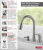 Pull-Down Kitchen Faucet w/Soap (Recertified)