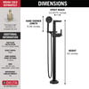 Free Standing Tub Filler