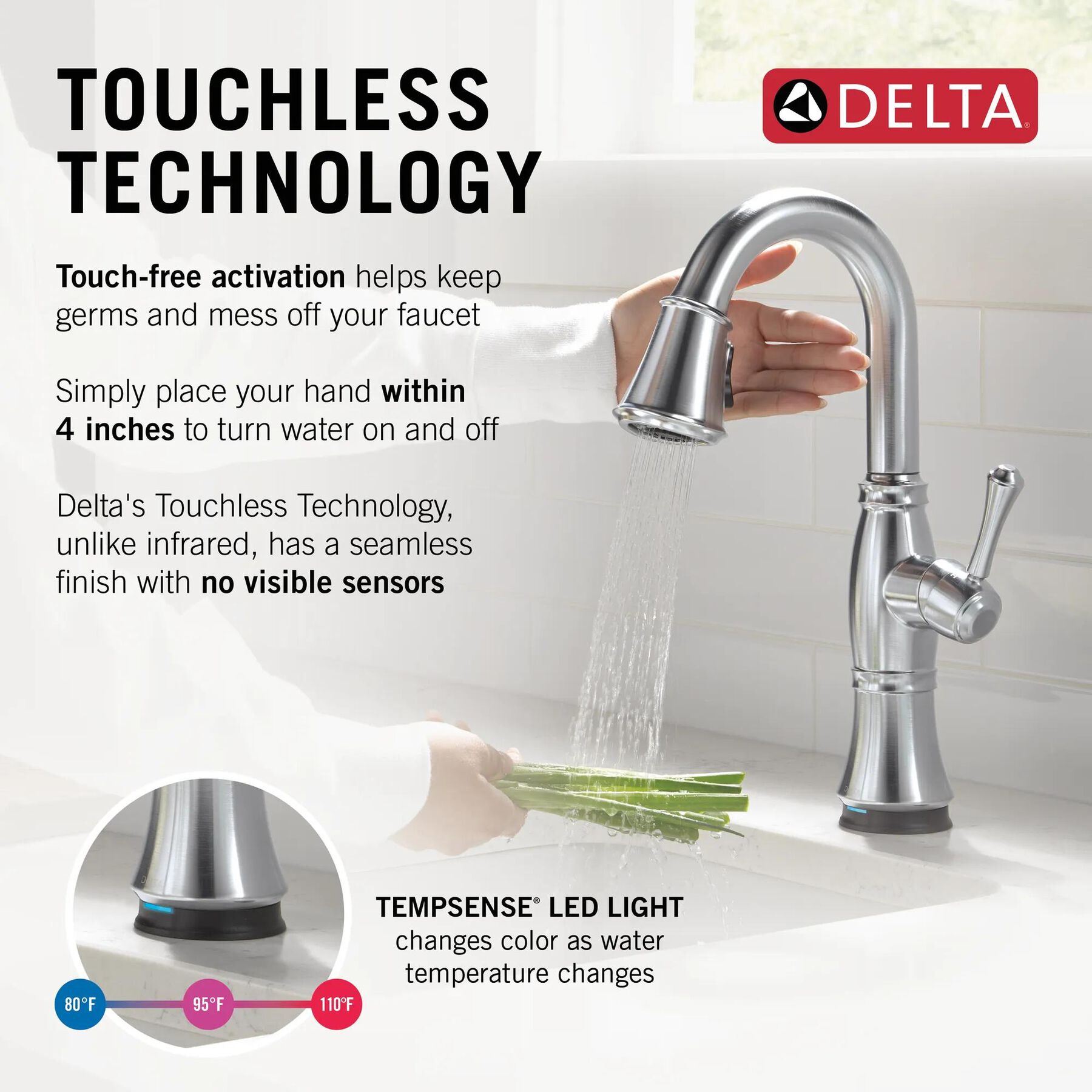 Touch2O&reg; Bar / Prep Faucet with Touchless Technology