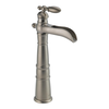 Single Handle Centerset Lavatory Faucet with Riser - Less Pop-Up