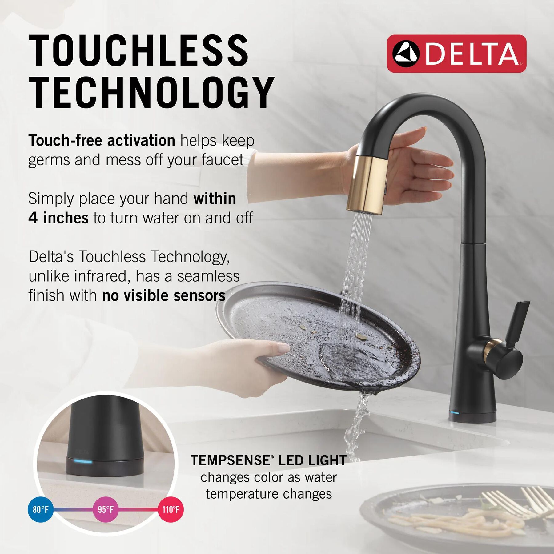 Touch2O&reg; Bar / Prep Faucet with Touchless Technology