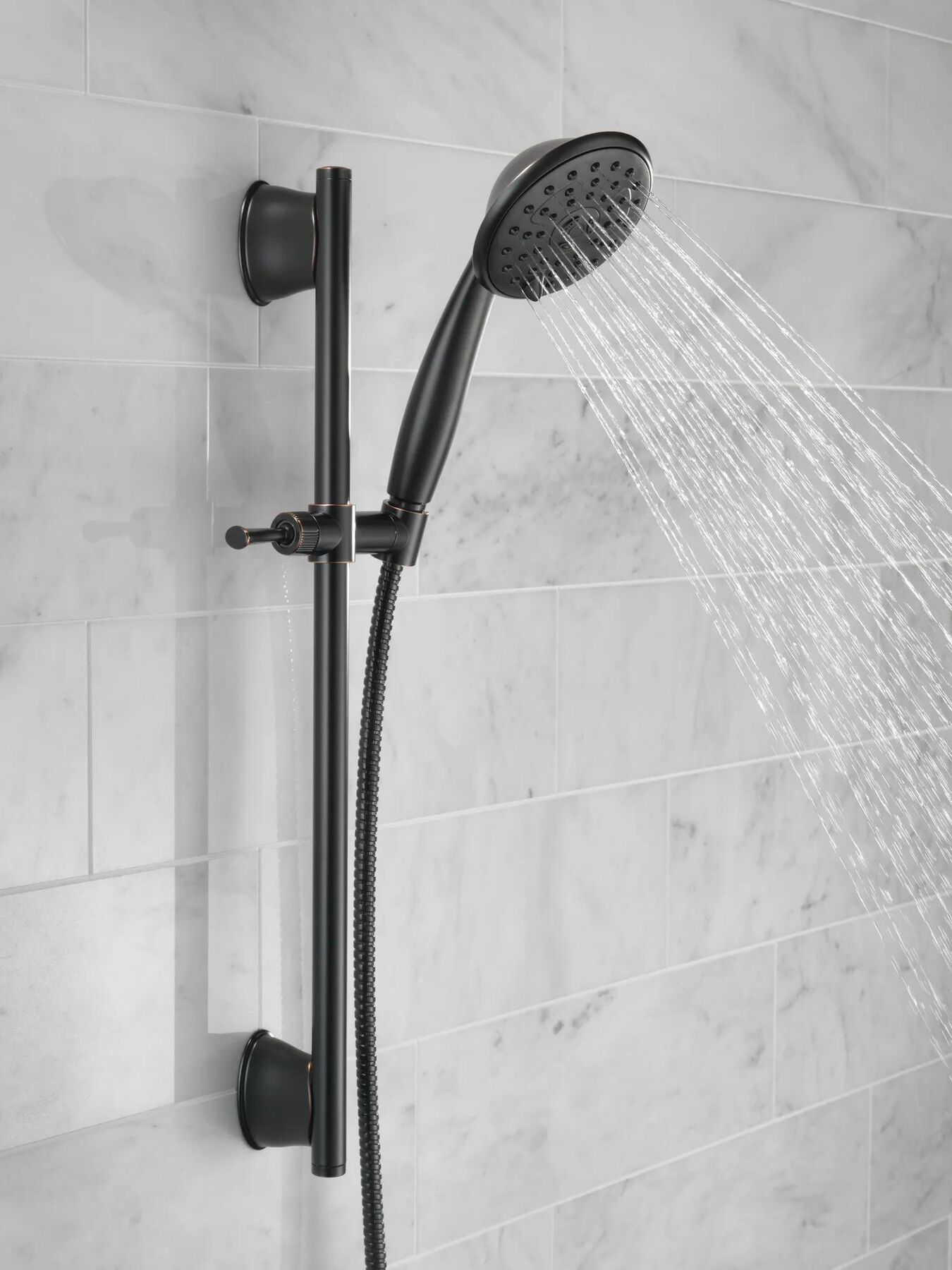 Porter 3 Setting Wall Bar Hand Shower