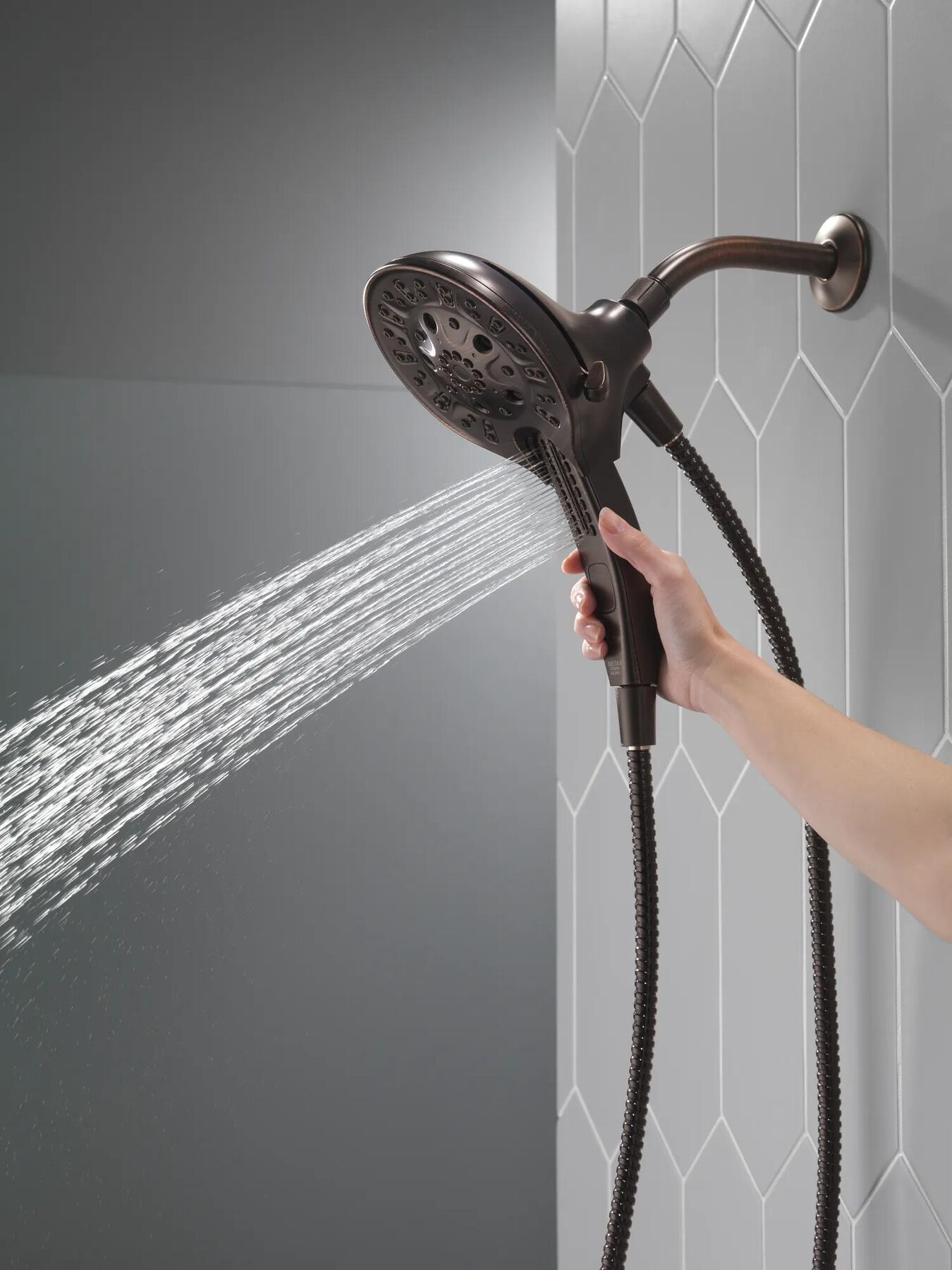 H2Okinetic&reg;&nbsp;In2ition&reg;&nbsp;5-Setting Two-in-One Shower