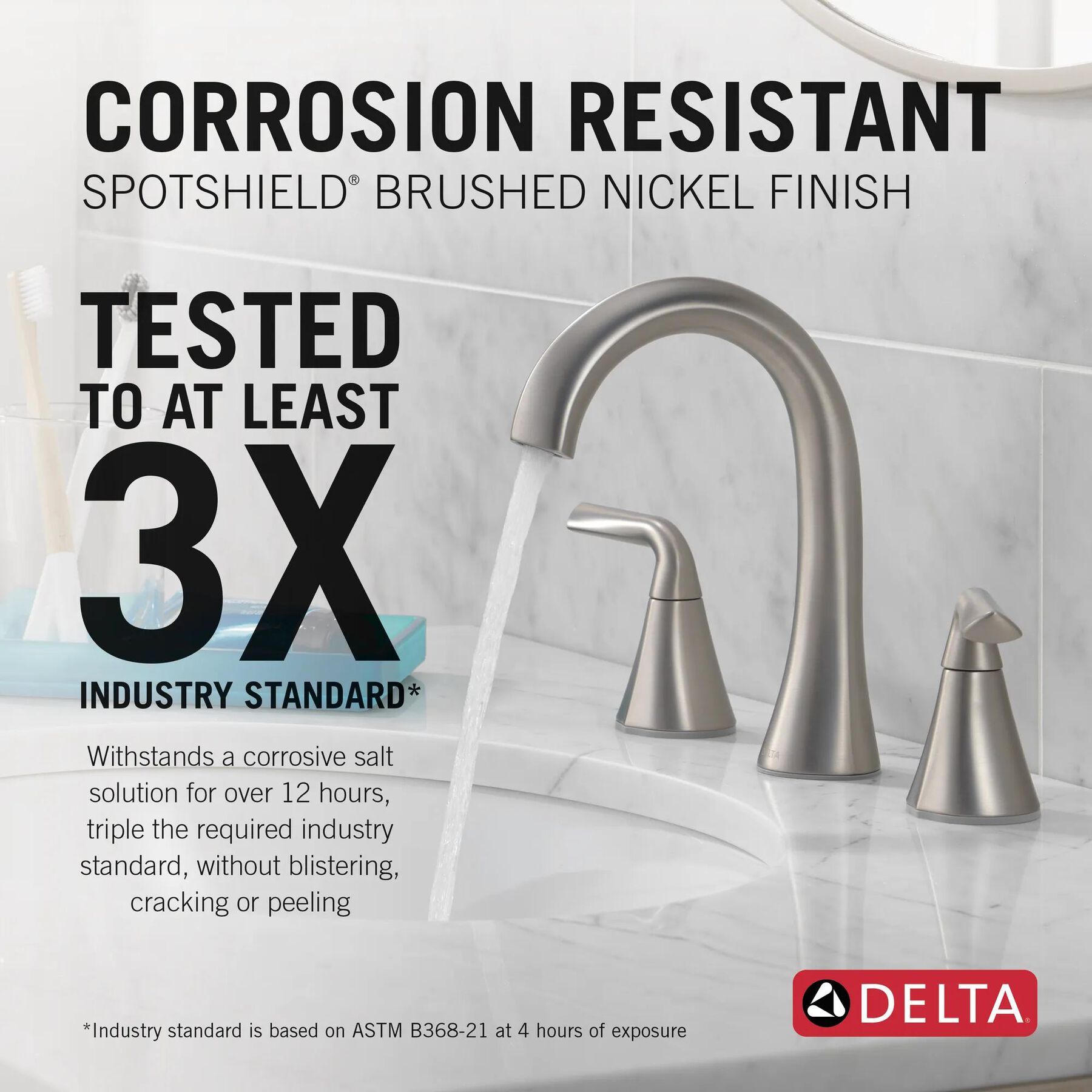Two Handle Widespread Bathroom Faucet