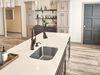 Single Handle Pull-Down Kitchen Faucet with Soap Dispenser and ShieldSpray